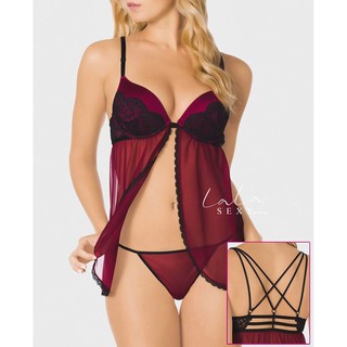Váy ngủ sexy babydoll push up lasenza chính hãng 11086342_92s0