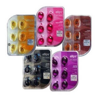 Viên Vitamin Dưỡng Tóc Ellips (Vỉ 6 viên)