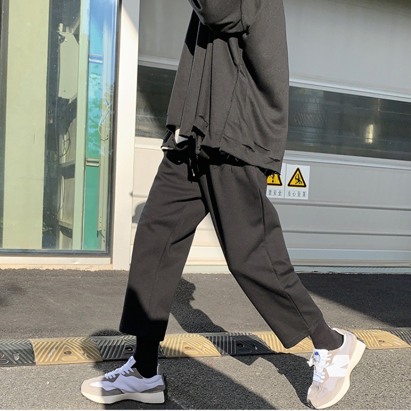 Quần Dài Thể Thao Chất Nhung Dày Dặn Màu Sắc Đơn Giản Thời Trang Mùa Đông Cho Nam Giới Size M-3Xl