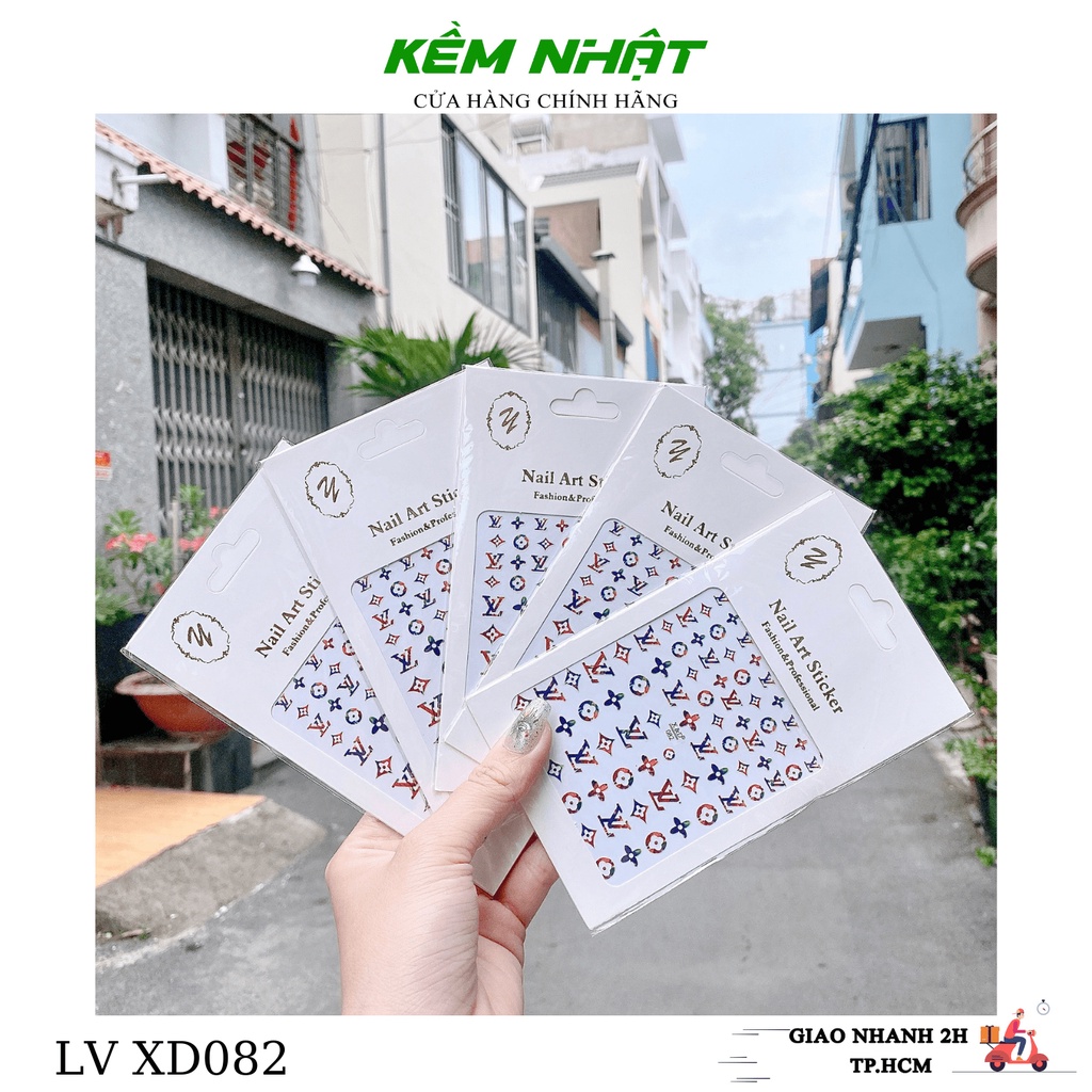 Sticker Dán Móng Thương Hiệu Hot Nhiều Mẫu 2022