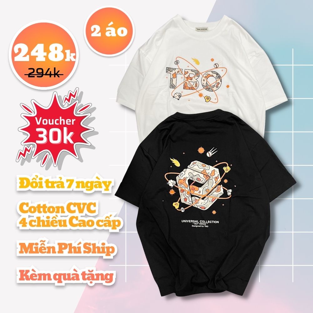 Áo Thun Cặp Đôi ZSHOP Cotton Cao Cấp CHUẨN LOCAL BRAND Unisex Nam Nữ Phông Rộng Hình In Nhiệt 100% Độ Bền Màu Cao ZS90B | BigBuy360 - bigbuy360.vn