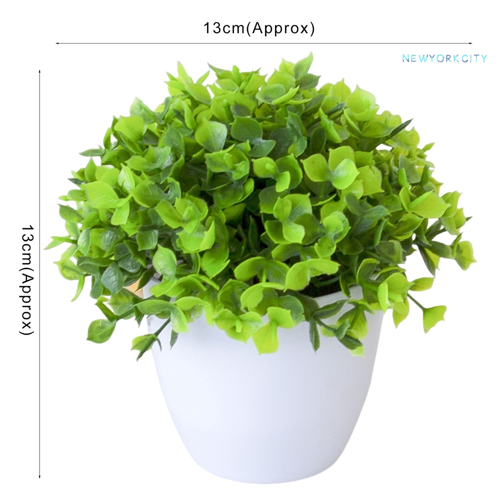 Chậu Cây Bonsai Nhân Tạo Không Phai Màu Trang Trí Bàn Trung Tâm