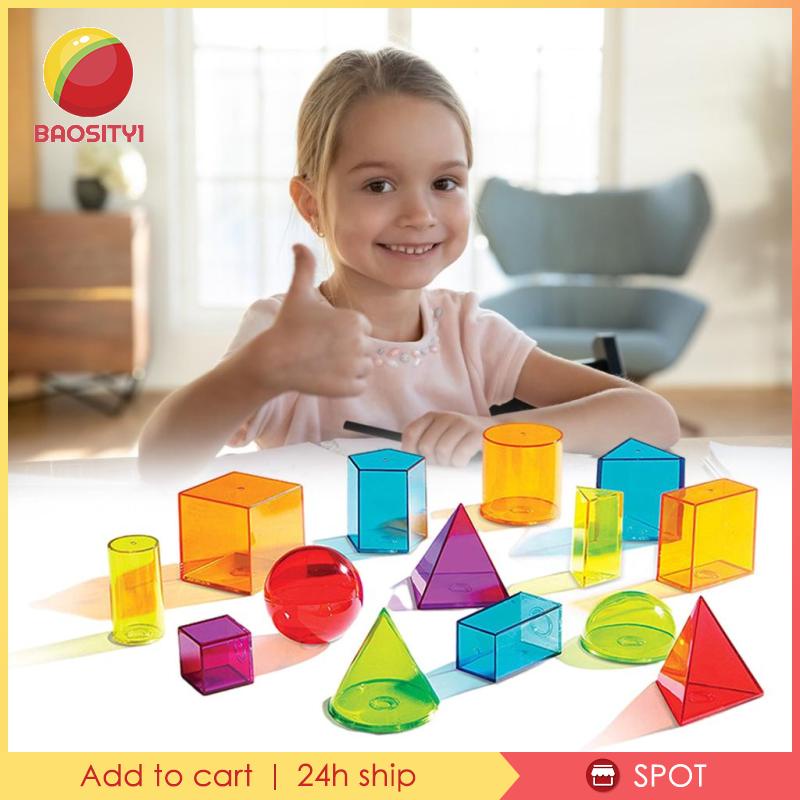 [Baosity 1] Đồ Chơi Toán Học Hình Học Montessori