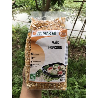 Ngô nổ bỏng hữu cơ Markal 500g (nonGMO), nổ bỏng ngô thật dễ