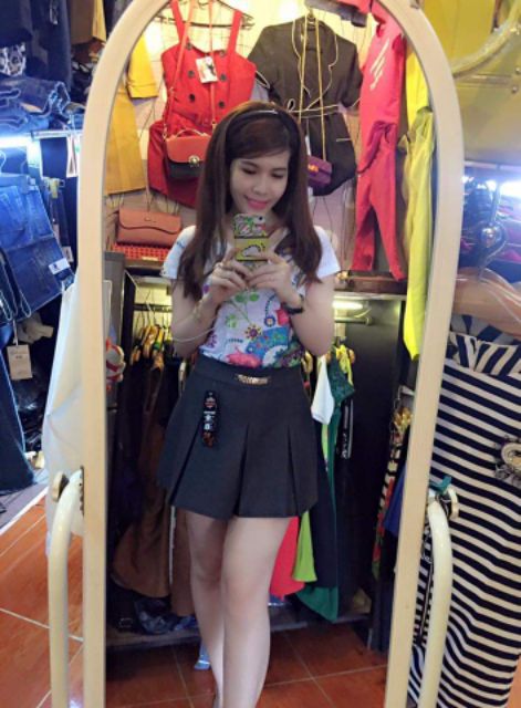 Áo thun giấy đính đá QC cao cấp có size