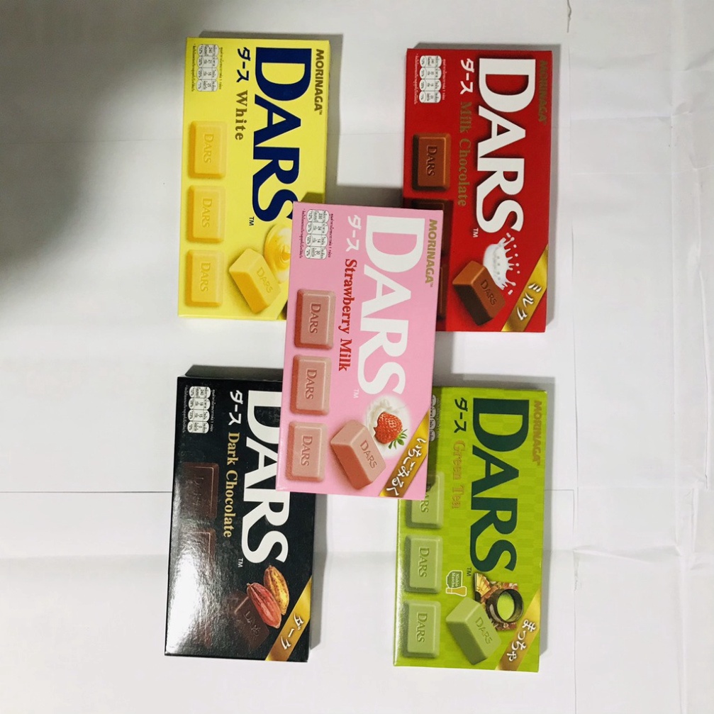 SOCOLA DARS MORINAGA 42G Date mới đủ vị