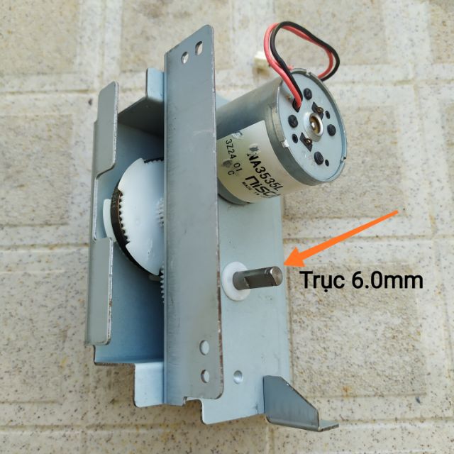 Giảm tốc motor NiSCA Nhật 12-24v