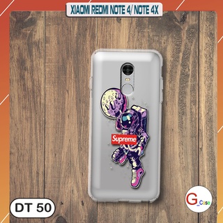 Ốp lưng dẻo XIAOMI REDMI NOTE 4 / NOTE 4X  - in hình