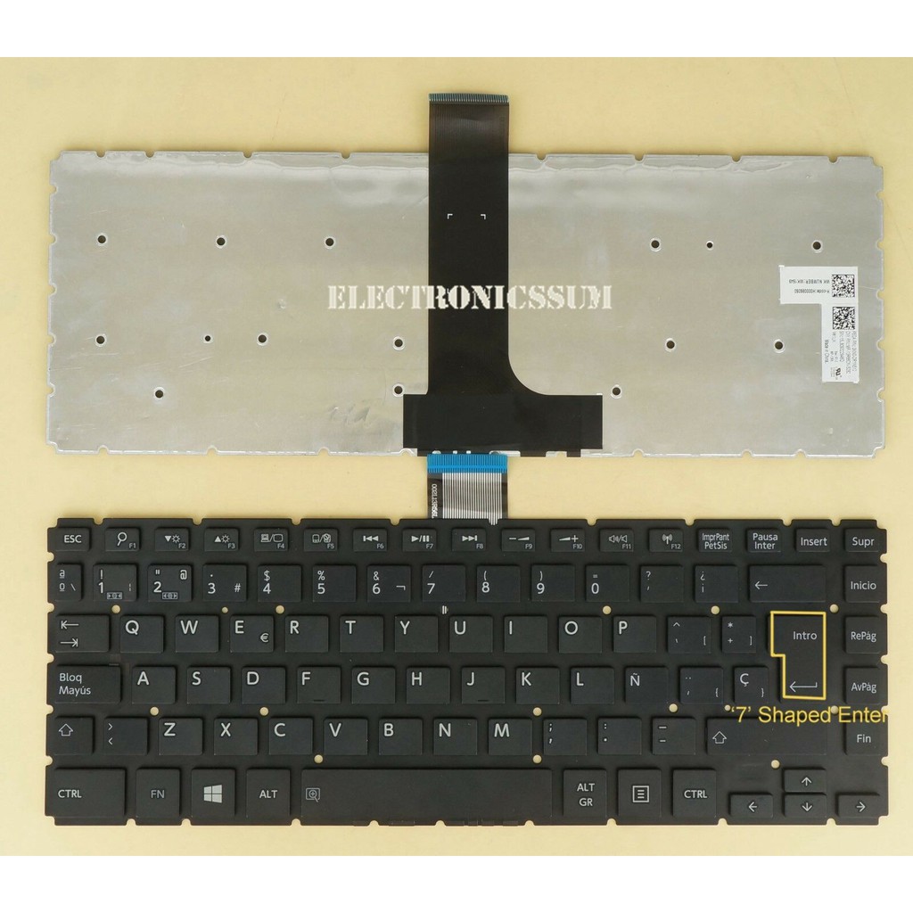 bàn phím laptop Toshiba Satellite L40-B L40D-B L40t-B L40Dt-B L45-B L45D-B L45t-B L45Dt-B