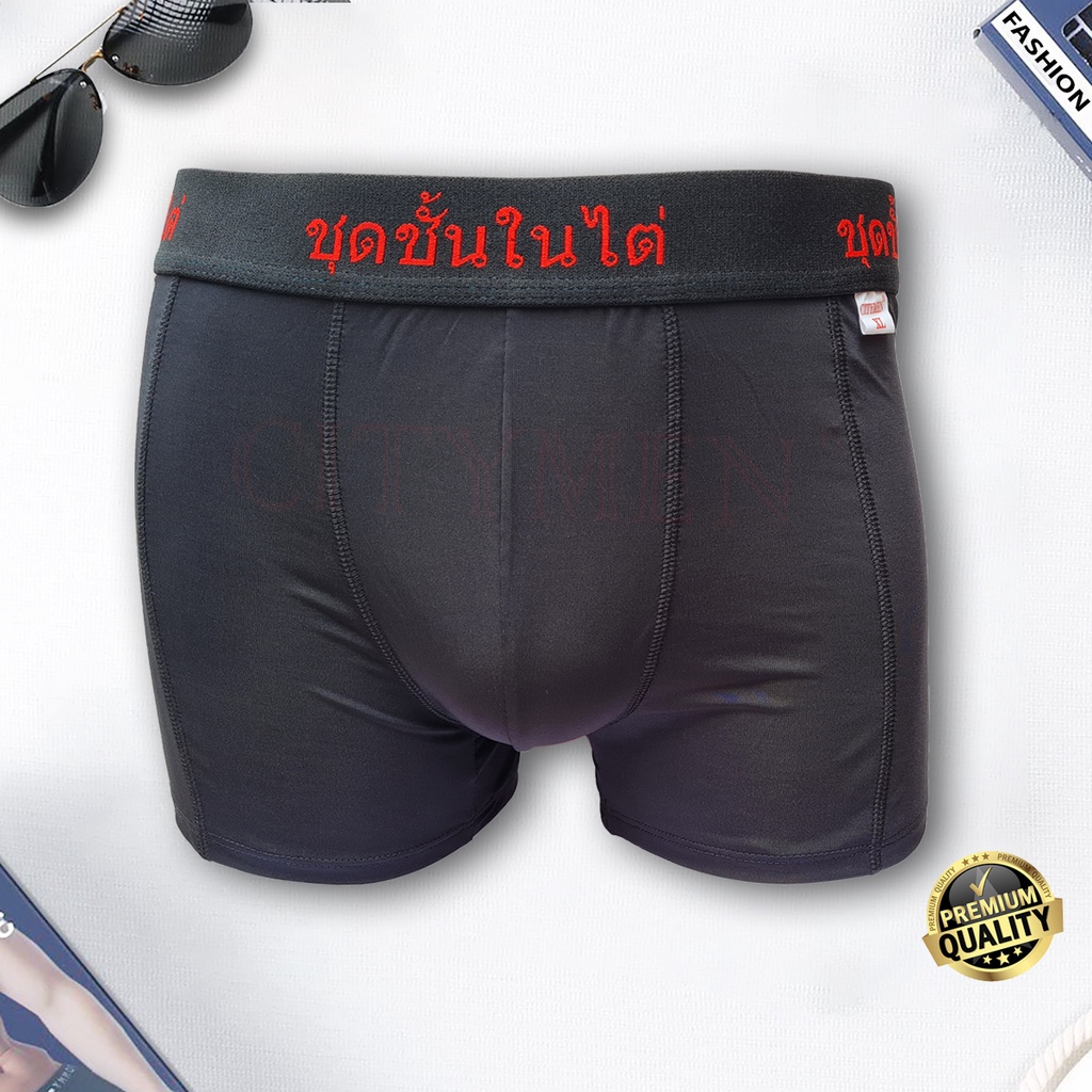 Combo 2 Quần lót nam boxer lưng Thái thun lạnh cao cấp, co giãn 4 chiều