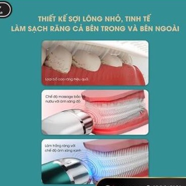 Máy Đánh Răng Điện Cho Người Lớn WK WTC01, Bàn Chải Đa Năng, Sạch Răng Miệng, Bảo Hành 6 Tháng