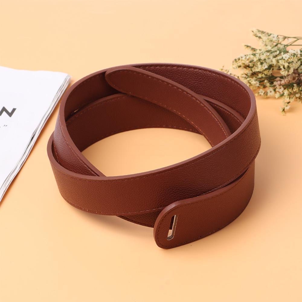 MAG Thắt Lưng Da Thiết Kế Thắt Nút Sáng Tạo Thời Trang Cho Nữ