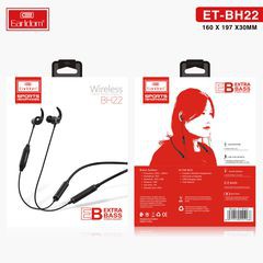 Tai Nghe Bluetooth Earldom BH22 (2 Tai, Có Dây)