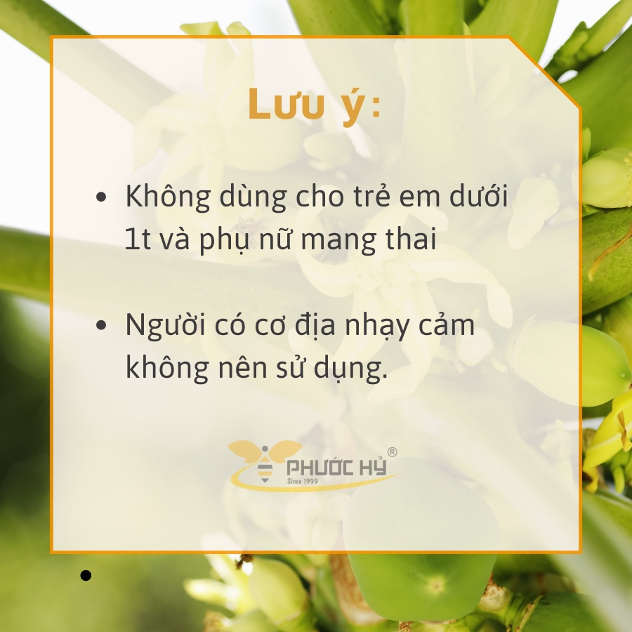 Hoa đu đủ đực sấy khô không chất bảo quản 200g