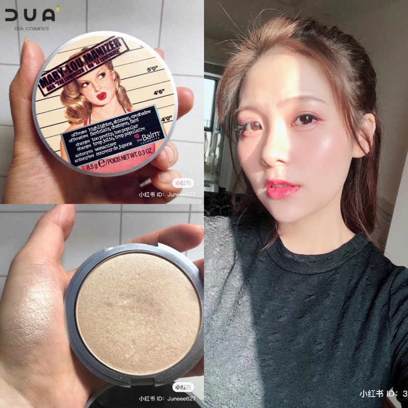 Phấn bắt sáng The Balm Mary Lou Manizer