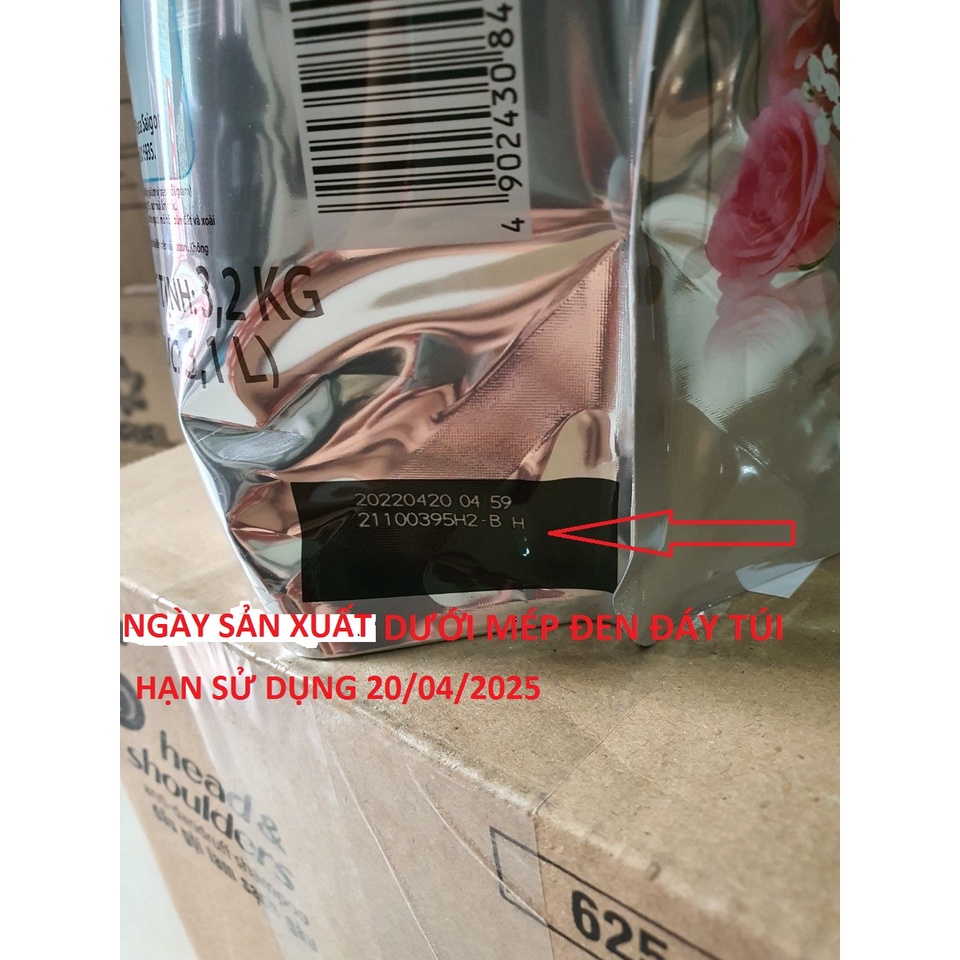 Nước giặt Ariel Matic mẫu mới 3.2kg HSD 20/04/2025