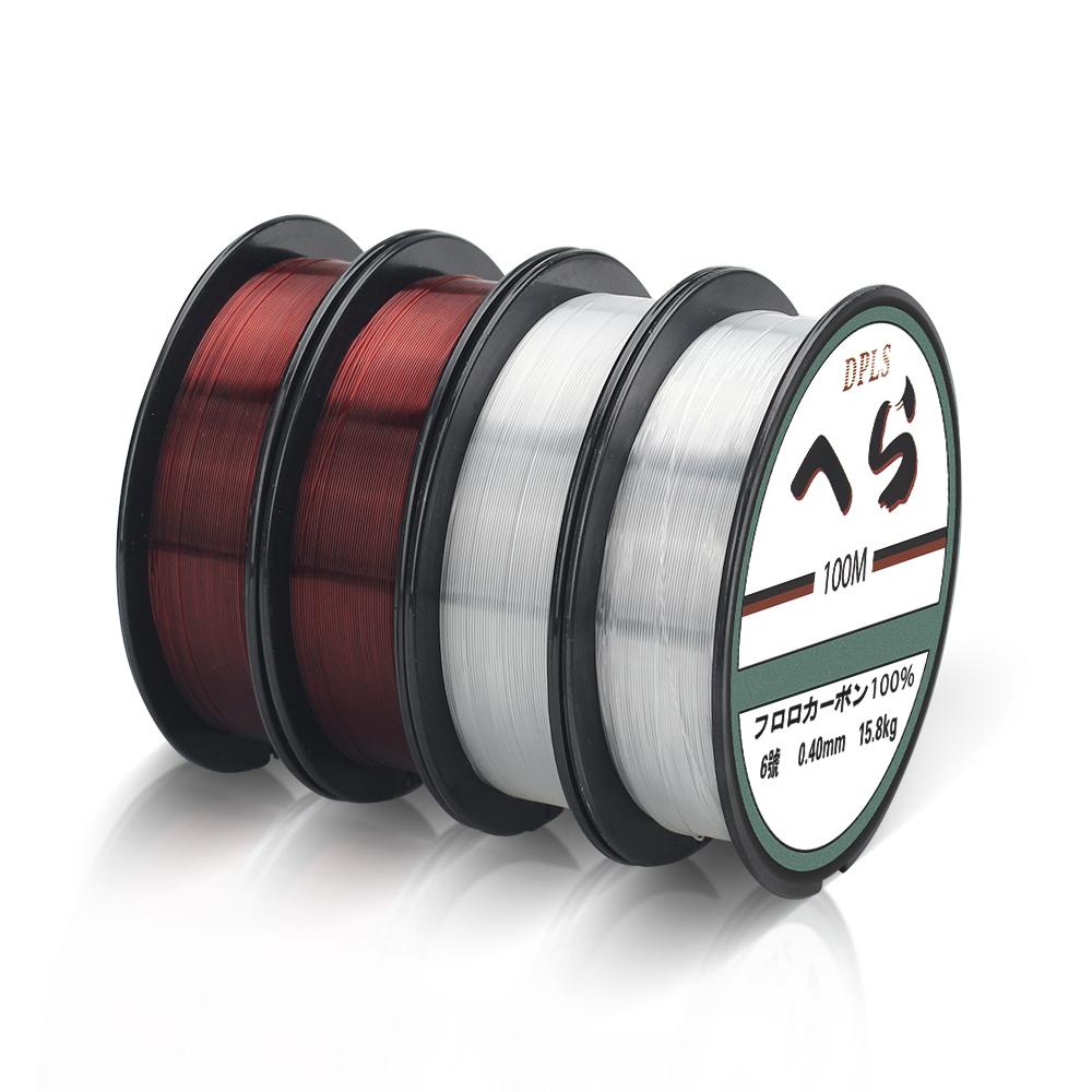 GLENES Fishing Accessories Fishing Fly Line Super Strong Fishing Lines Fishing Line Carp Fishing Nylon Monofilament Abrasion Resistant 100m High Sensitivity Mainline/Tippet/Multicolor