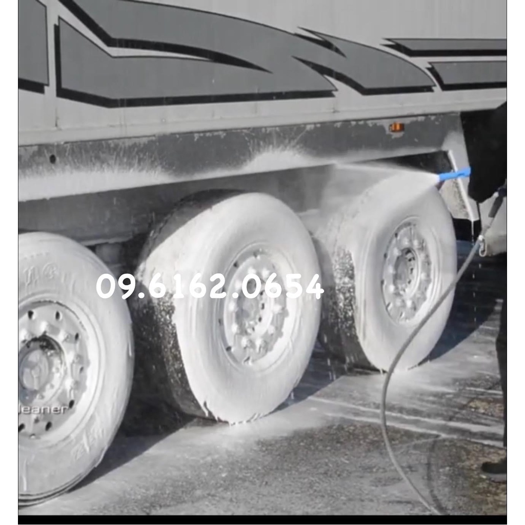 ￼Dung Dịch Rửa Xe Không Chạm - Nước Rửa Xe Ô Tô, Xe Máy Turbo x 10 Chuyên Dụng Cho Xe Tải - Công Ten Nơ 1L