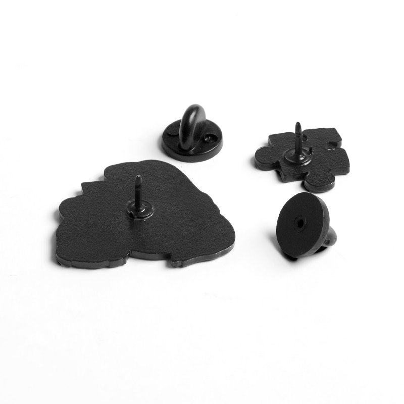 Ghim cài QIHEJEWELRY hình dạng gương mặt cô gái độc đáo mới lạ