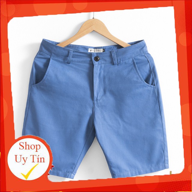 Quần Short Nam chất Kaki Mềm Mịn VICERO Phong Cách Hàn Quốc Liên hệ mua hàn
