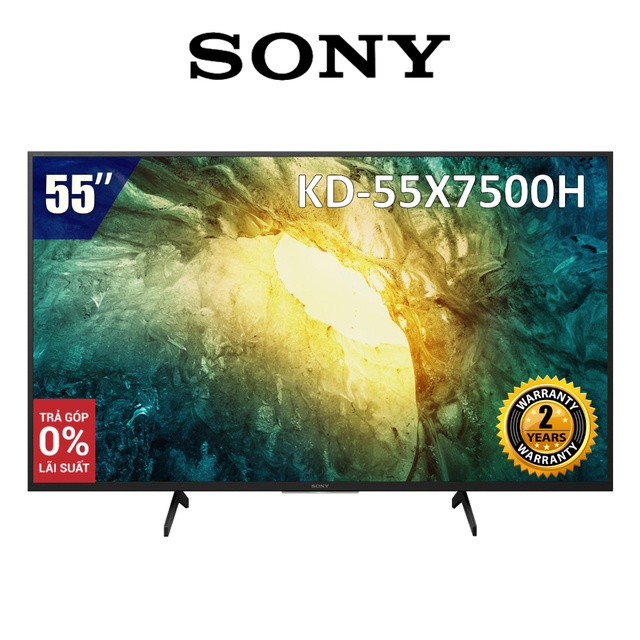 Android Tivi Sony 4K UHD 55 inch KD-55X7500H (Model 2020) - Hàng chính ...