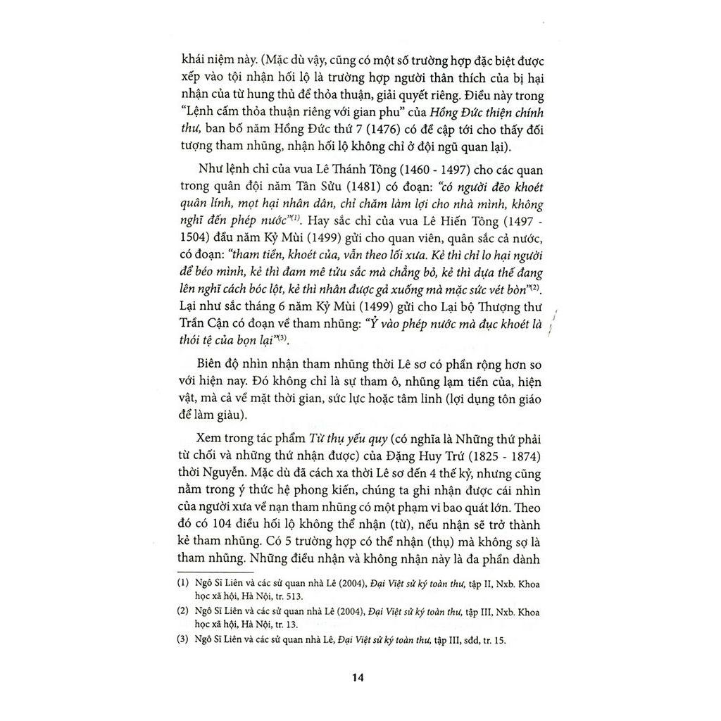 Sách Nhà Lê Sơ (1428 - 1527) Với Công Cuộc Chống Nạn Sâu Dân, Mọt Nước