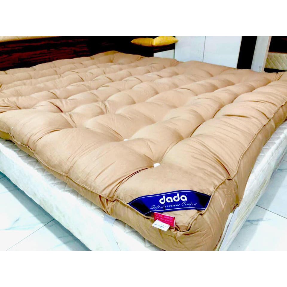Topper Nệm DADA (đủ kích thước) chất liệu 100% cotton T300, Bông MiCro Fiber dùng cho Khách sạn Resort Cao Cấp