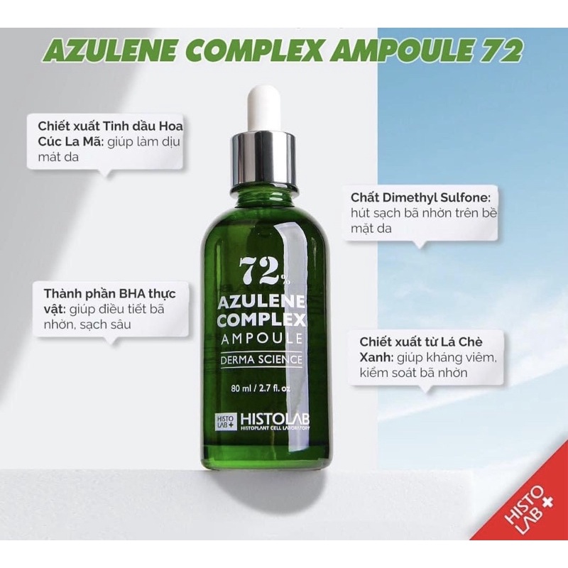 [HISTOLAB] AZULENE COMPLEX AMPOULE 72%
