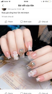 Hoa bột nail lẻ 1bông