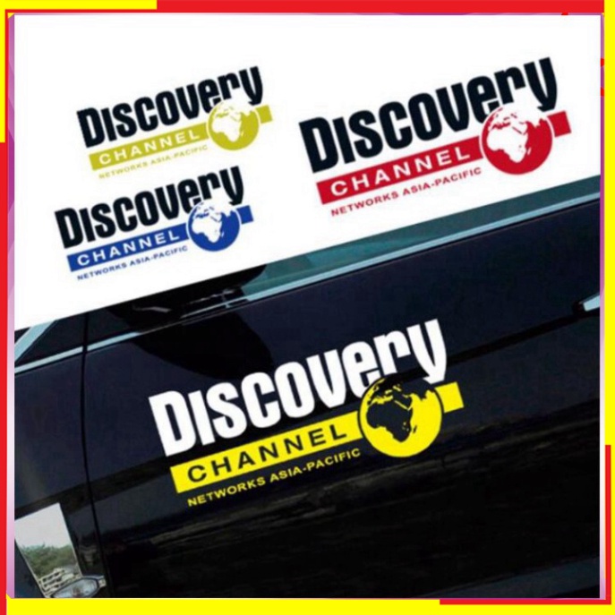 [GIÁ SỐC - HÀNG CHÍNH HÃNG] Decal, Tem Dán 3D Ô Tô Chữ DISCOVERY - 5 màu khác nhau - Mã sản phẩm A50201