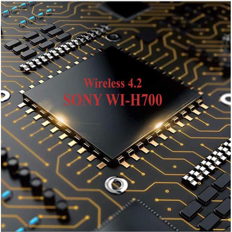 Tai Nghe Bluetooth Quàng Cổ H700 Pin Cực Trâu, Chống Nước, Hỗ Trợ Thẻ Nhớ, Chống Ồn, Tai nghe thể thao