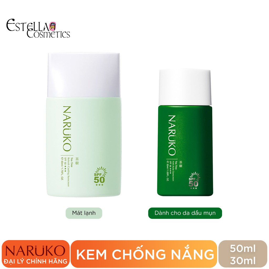 Kem Chống Nắng Naruko Sunscreen SPF 50+++