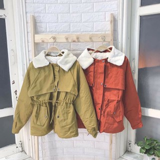 BÁN SỈ ÁO PARKA CỔ LÔNG 2 MÀU