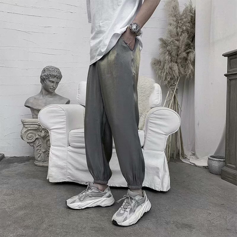 Men's Summer Solid Color Wide-Length Pants | BigBuy360 - bigbuy360.vn