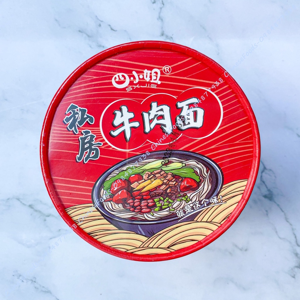 Mì Bò Trùng Khánh, Mì Trùng Khánh Sợi Mì Trứng, Mì Bò Ăn Liền