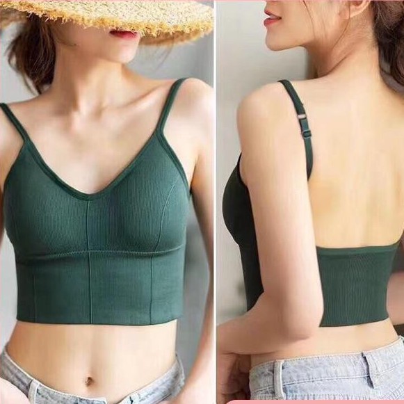 Áo Bra Gym Yoga Croptop Khoét Lưng Tạo Eo Phiên Bản Mới Hot 657 BR51 | WebRaoVat - webraovat.net.vn