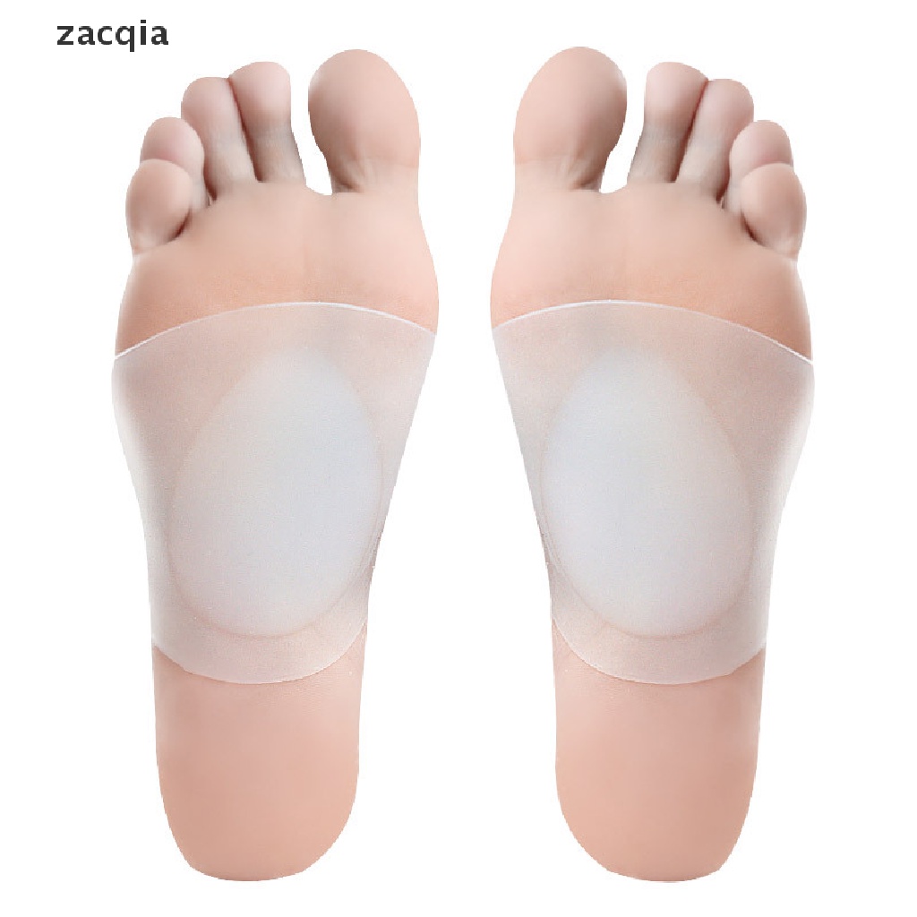[Hàng mới về] Cặp miếng đệm lót vòm bàn chân silicone gel mềm mại mát xa hỗ trợ tiện lợi