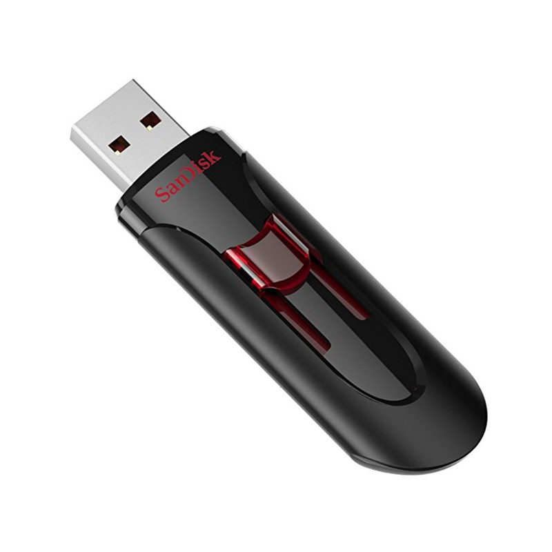 USB SanDisk CZ600 32GB Cruzer Glide / USB 3.0 + Cáp sạc micro USB tròn Romoss