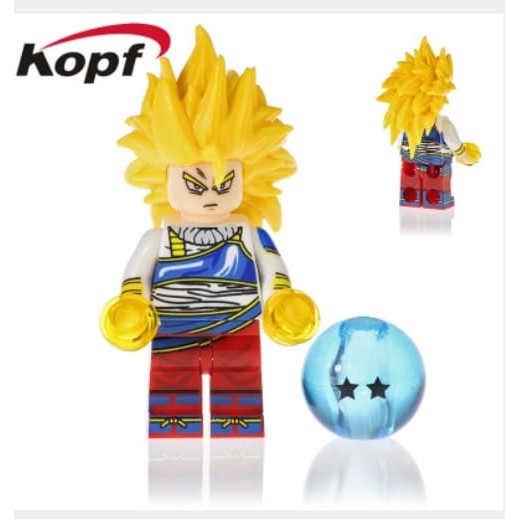 Lego Mini Dragon Ball - 7 Viên Ngọc Rồng Kopf 551 đến 664 ( 1c )