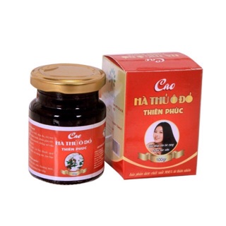 Cao hà thủ ô 100% nguyên chất lọ 100g Thiên Phúc việt