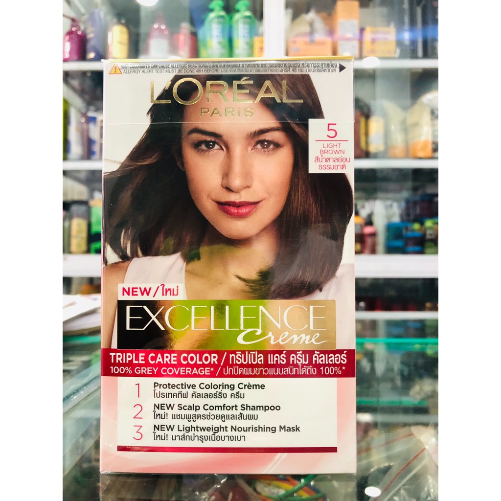 Nhuộm dưỡng tóc phủ bạc L'Oreal Paris Excellence Creme