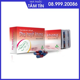 Điều kinh bổ huyết Phụ huyết khang