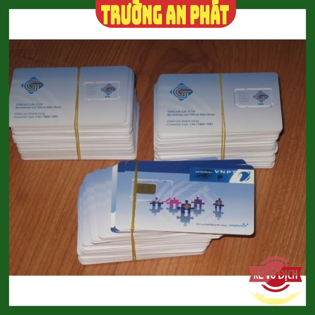 Phôi Sim GPhone STK Trắng, Chưa Gán Số, Phôi Chuyên Dụng Cho Sim Gphone STK