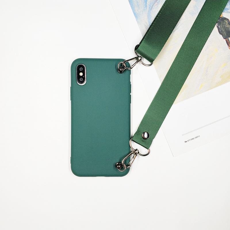 Ốp điện thoại màu xanh lá mạ trơn thời trang cho iPhone 11 pro max 11pro 6 6S 6S+ 7 8 7+ 8+ X XS XR Xsmax