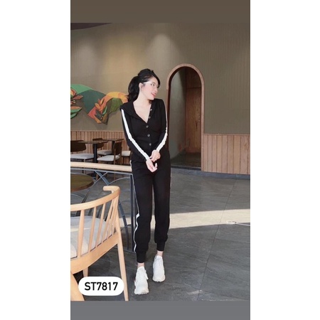 BỘ TĂM DÀI SỌC THỂ THAO 2 MÀU
