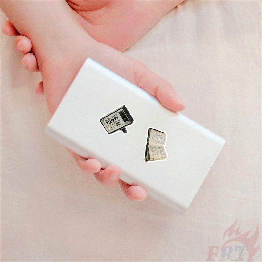 ❉ Khuôn Cắt Giấy Nghệ Thuật Phong Cách Retro Series 01 ❉ Bộ 50 Miếng Dán Chống Thấm Nước Nhiều Kiểu Dáng