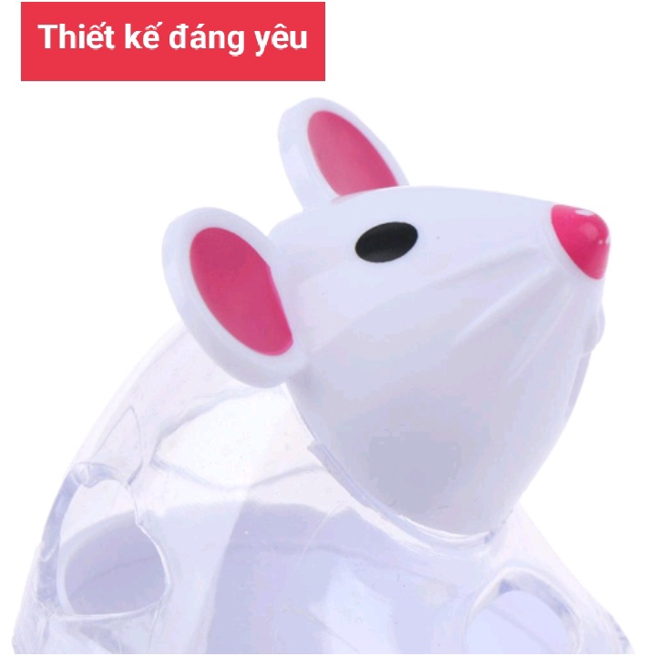 Chuột Lật Đật Rò Rỉ Thức Ăn - Đồ Chơi Thông minh Cho Chó Mèo