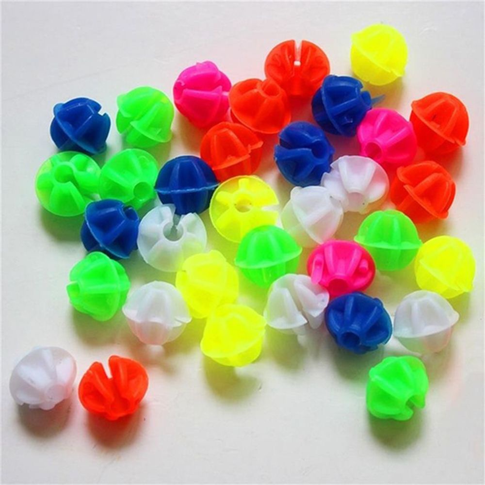 Set 1 hoặc 36 hạt tròn nhiều màu sắc trang trí căm xe đạp