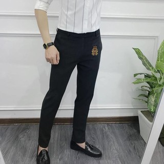 Free ship từ 50K -Quần âu thời trang thêu ong đỏ S2