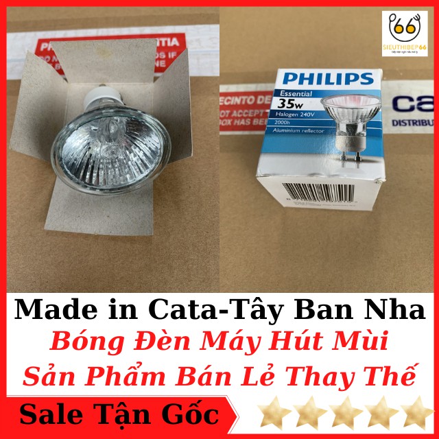 Bóng đèn hút mùi CATA - Hàng Nội Địa Tây Ban Nha, Sản Phẩm Bán Lẻ Thay Thế Cho Máy Hút Mùi Các Loại